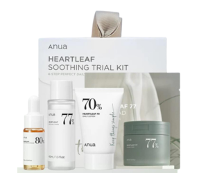 Buy Anua Heartleaf Soothing Trial Kit online | Boozyshop