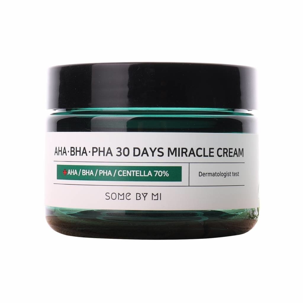 SOME BY MI AHA BHA PHA 30 Days Miracle Cream, Korean Moisturizer