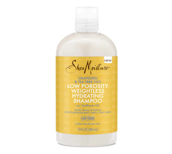 Shea moisture low porosity deals shiny