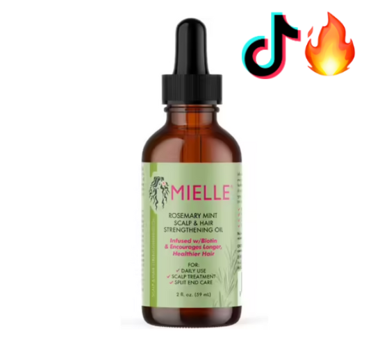 Mielle Rosemary Mint Scalp & Hair Strengthening Oil 2 oz