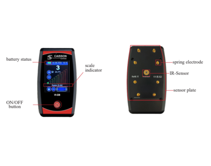 Caisson VI-D8 Vochtmeter met IR sensor Caisson Elektronik Caisson VI-D8 Vochtmeter met IR sensor