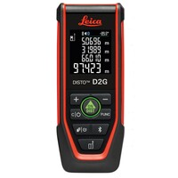 Leica DISTO D2G Laser Afstandsmeter 120m, 1.5mm, bluetooth en NFC