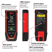 Leica DISTO D2G Laser Afstandsmeter 120m, 1.5mm, bluetooth en NFC