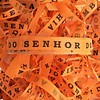 Bonfim lint - Set van 24 Bonfim Lintjes 43 cm - Oranje