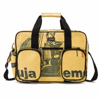 Used2b Luiertas Ambuja - met luiermatje - Upcycled - 39 x 27 cm - Beige