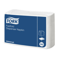 Tork - Navulling dispenser servet TORK - 1-laags fastfold - 36 x 300 stuks - Wit