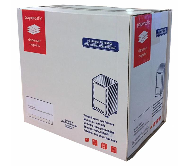 Budget Dispenser Servetten - Navulling servethouder doos 3000 stuks - Wit