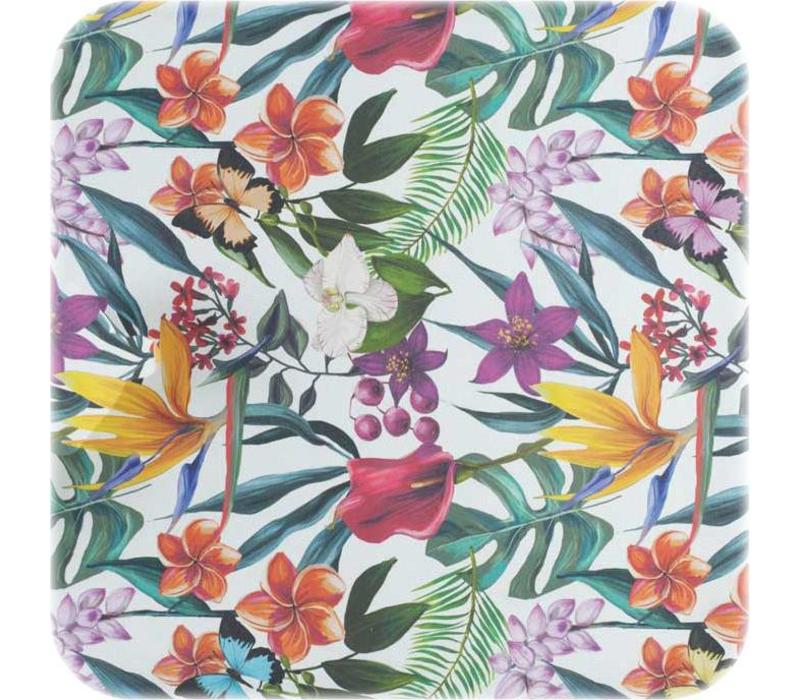 Heel Slank Koppeling Haal de Zomer in huis met dit Hippe Tafelkleed met Tropische Print!