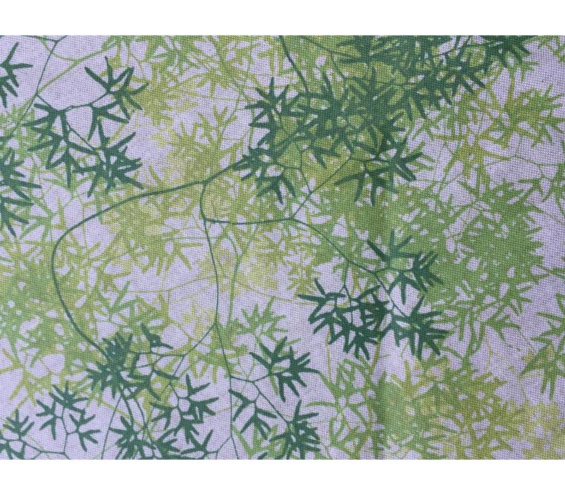 Tafelkleed Gecoat Tropical Green - 150 x 250 cm