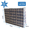 MixMamas Big Shopper / Opbergtas / Waszak XL - 70 x 50 cm - Set van 2 - Blauw