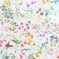 Rond Tafelkleed Gecoat - Ø 140 cm - Bouquet