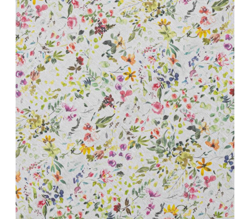 Rond Tafelkleed Gecoat - Ø 140 cm - Bouquet
