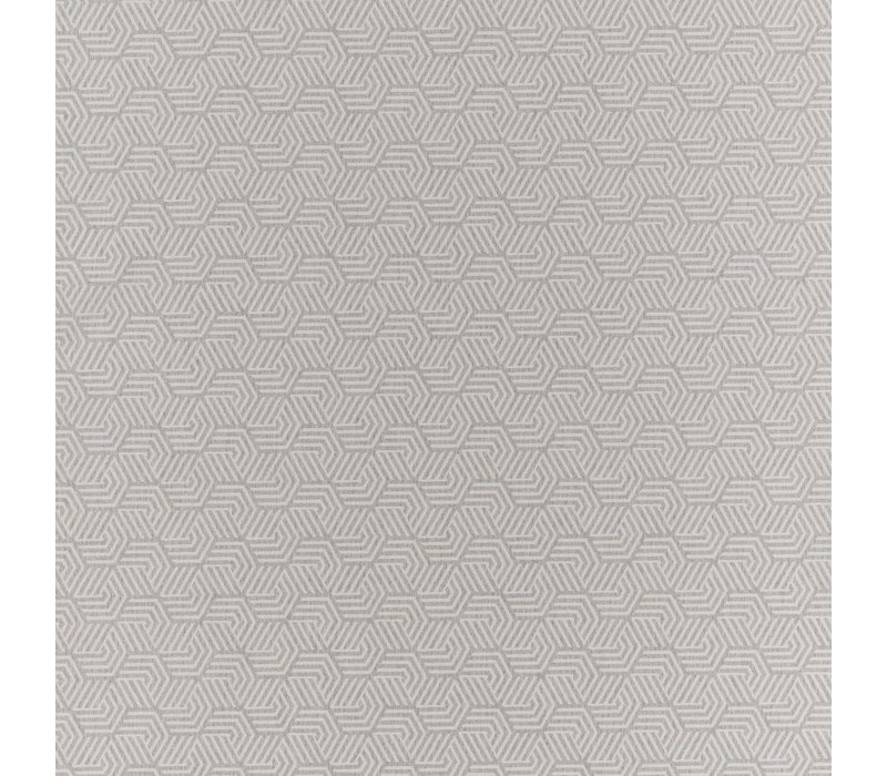Tafelkleed Gecoat Jacquard - 140 x 250 cm - Seamless Hexagon – Grijs