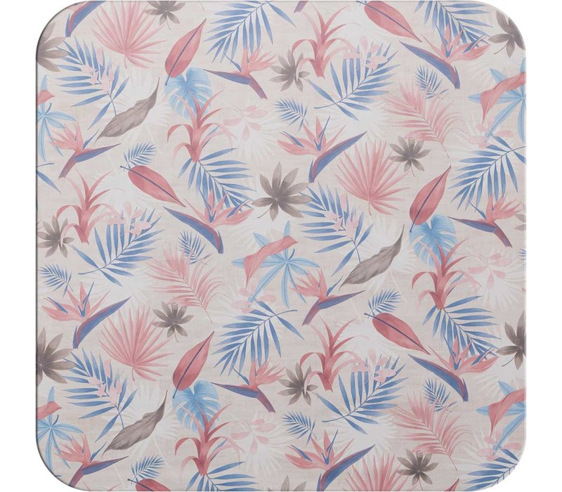 Tafelzeil - 140 x 250 cm - Tropical - roze