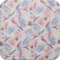 Tafelzeil - 140 x 250 cm - Tropical - roze