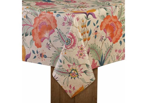 MixMamas Tafelkleed Gecoat - 140 x 250 cm - Flower paradise