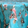 MixMamas Tafelzeil - 140 x 200 cm - Vogels - turquoise