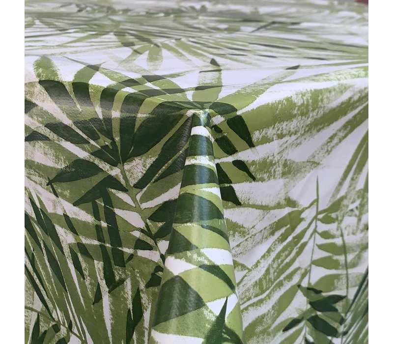 Tafelzeil - 140 x 200 cm - Tropische bladeren - groen
