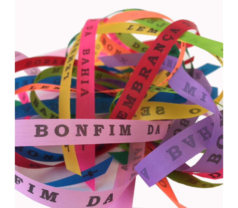 Bonfim lint - Set van 100 Bonfim Lintjes 43 cm - Mix