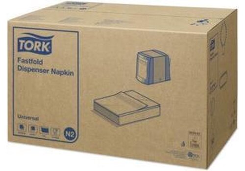 Tork Navulling dispenser servet TORK doos 36 x 300 stuks Wit - Copy