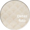 MixMamas Rond Tafelkleed Gecoat Jacquard - Ø 160 cm – Art Deco - Beige/ Goud