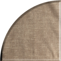 Rond Tafelzeil-  Ø 160 cm - Linnen look Zand