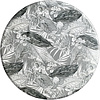 MixMamas Rond Tafelkleed Gecoat - Ø 140 cm - Sketched Jungle