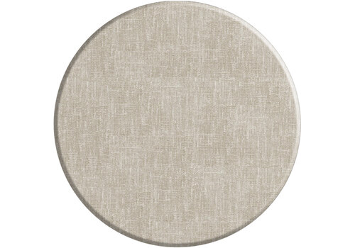 MixMamas Rond Tafelzeil-  Ø 160 cm - Linnen look Zand