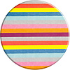 MixMamas Rond Tafelkleed Gecoat -  Ø 140 cm - Happy Stripes