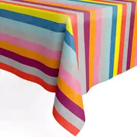 Rond Tafelkleed Gecoat -  Ø 140 cm - Happy Stripes