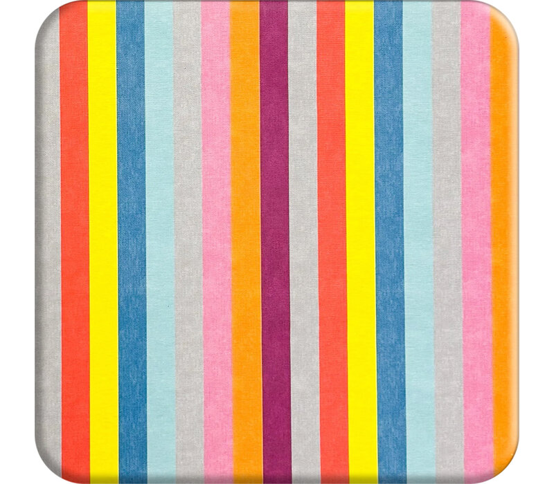 Tafelkleed Gecoat - 140 x 250 cm - Happy Stripes