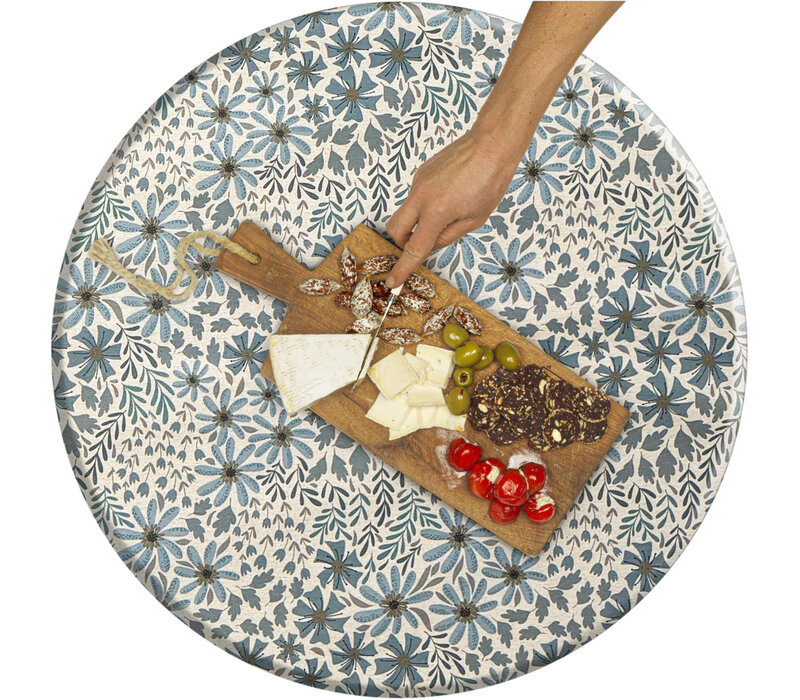 Rond Tafelkleed Gecoat -  Ø 160 cm - Floral Breeze