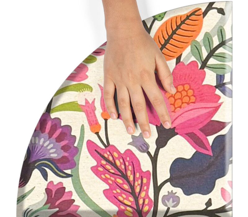 Rond Tafelkleed Gecoat -  Ø 160 cm - Exotic Floral