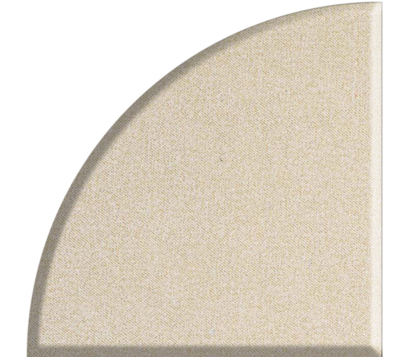 Rond Tafelkleed Gecoat -  Ø 140 cm - Linnen look effen - Beige