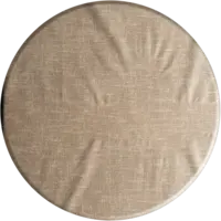 Rond Tafelzeil-  Ø 180 cm - Linnen look Zand