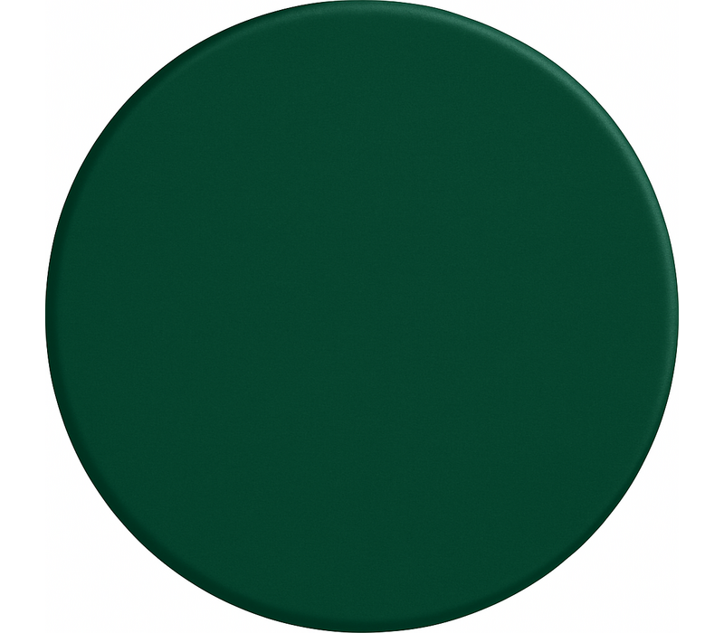 Rond Tafelkleed Gecoat -  Ø 160 cm - Linnen look effen Groen