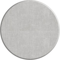 Rond Tafelzeil- Ø 180 cm - Linnen look Lichtgrijs