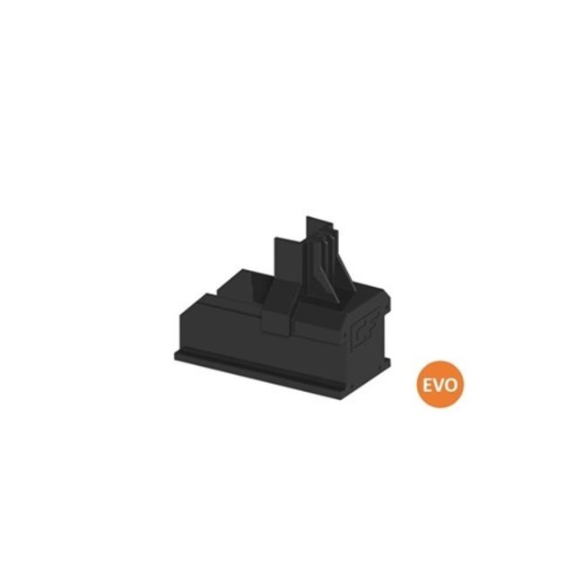 1008060-B - ClickFit Evo Mounting rail end cap black