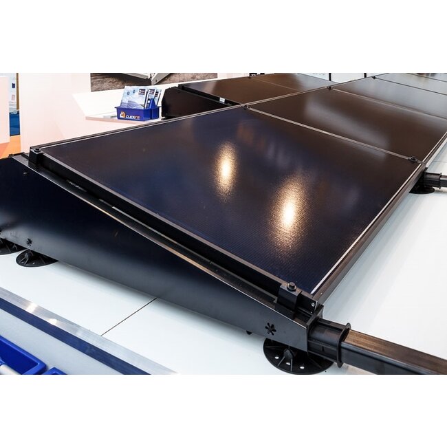 Flatfix Fusion set 3 rijen van 2 panelen zwart