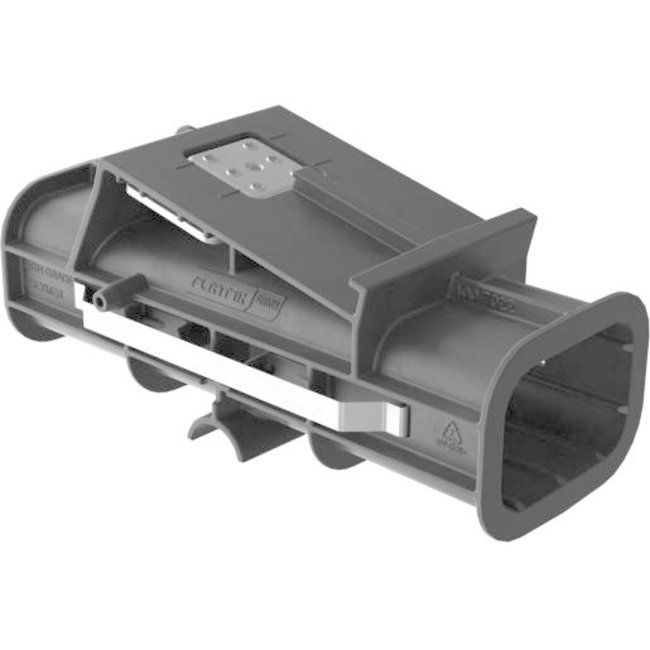 1007022-S - Flatfix Fusion Short mounting element with earthing springs