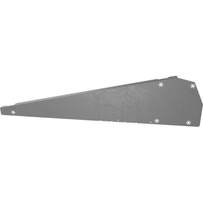 Flatfix Fusion Winddeflector Rechts Zwart