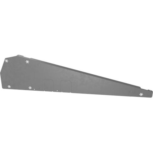 Flatfix Fusion Winddeflector Links XL Zwart