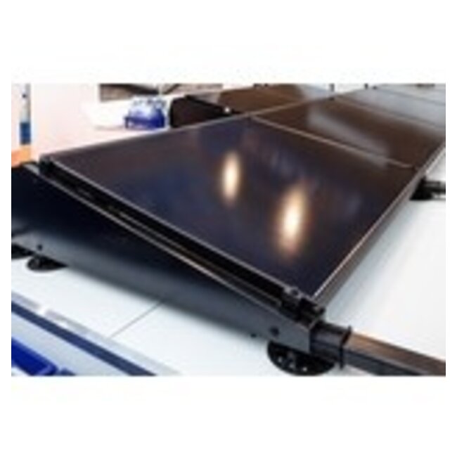 Flatfix Fusion set 5 rijen van 8 panelen zwart Portrait