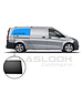  MERCEDES VITO GLASLOOKPANEEL RECHTS XL WIELBASIS