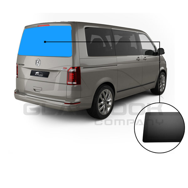 VW TRANSPORTER T6 T6.1 Glaslook paneel Klep