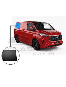 Ford TRANSIT CUSTOM 2024 GLASLOOKPANEEL RECHTS LANGE WIELBASIS