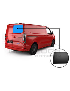 Ford TRANSIT CUSTOM 2024 GLASLOOKPANEEL RECHTS ACHTERDEUR