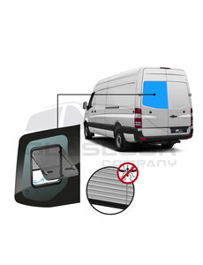 SPRINTER ACHTERRUIT MET KLAP RUIT MET HOR LINKS NEW MODEL