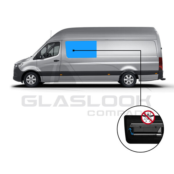 SPRINTER/CRAFTER  KLAPRAAM MIDDEN MET HOR LINKS