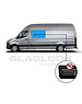  SPRINTER/CRAFTER  KLAPRAAM MIDDEN MET HOR LINKS